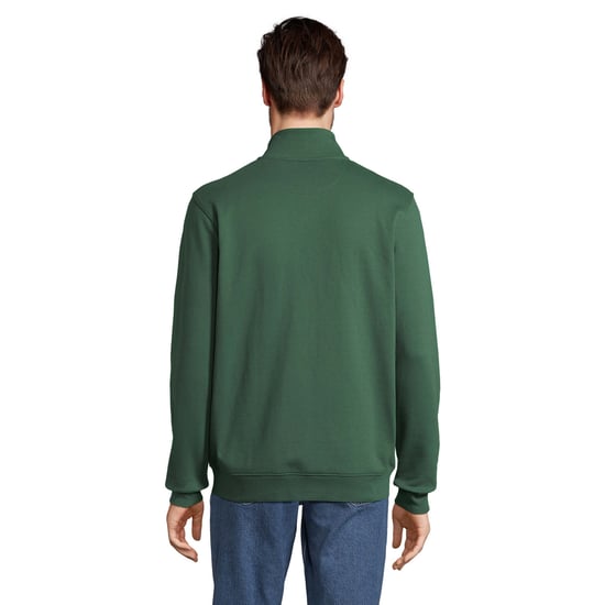 SOLS Unisex Adult Cooper Full Zip Jacket (Bottle Green) - Image 2
