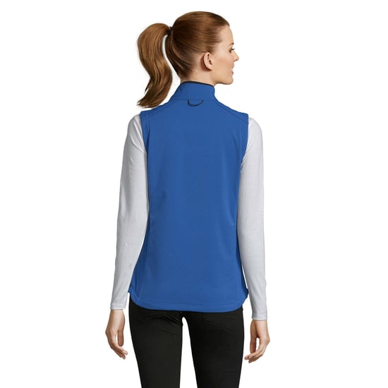 SOLS Womens/Ladies Rallye Softshell Sleeveless Gilet (Royal Blue) - Image 2