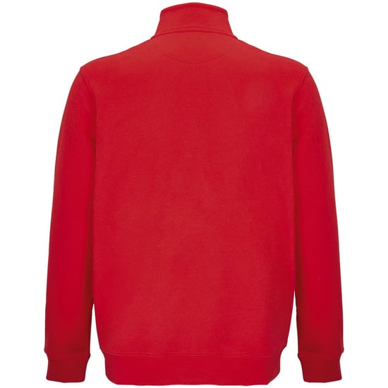 SOLS Unisex Adult Cooper Full Zip Sweat Jacket (Bright Red) - Image 2