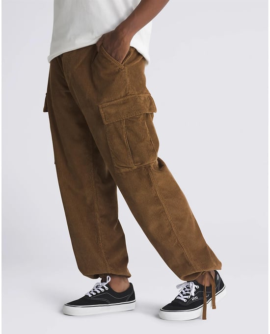 VANS Men’s Service Cargo Cord Loose Tapered Pants in Coffee Liqueur - Image 5