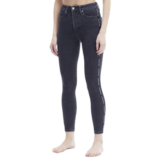 Vaqueros super ajustados de tiro alto hasta los tobillos para mujer de Calvin Klein - Image 1