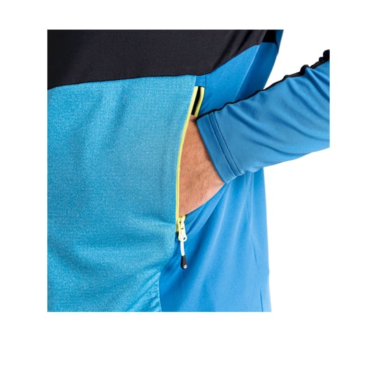 Dare 2B Mens Assimilate Core Stretch Hooded Midlayer (Deep Water/Wave Ride/Green Algae/Black)