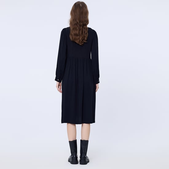 Retro-style loose shirt-dress - Image 4