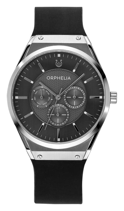 Orphelia Saffiano Men's Black Watch OR71905
