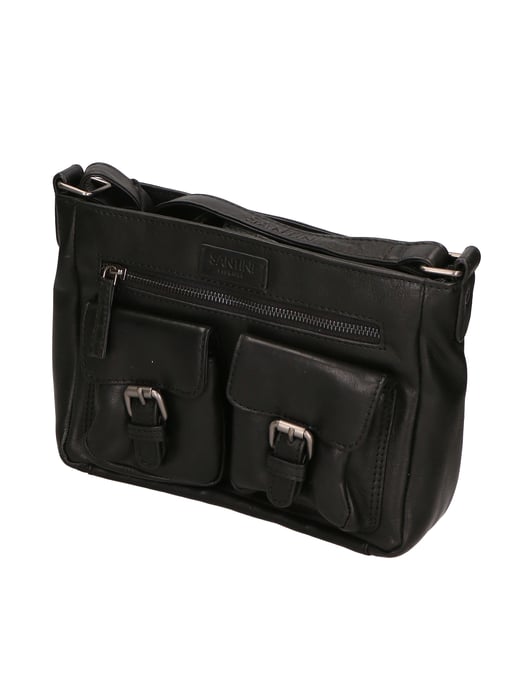 Santini Crossbody bag unisex BLACK