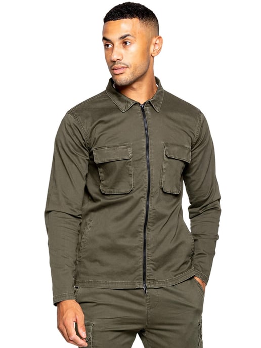 Enzo | Chaqueta Cargo Overshirt para hombre - Image 2