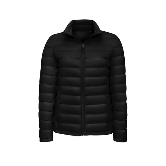 SOLS Womens/Ladies Wilson Waterproof Jacket (Black) - Image 1