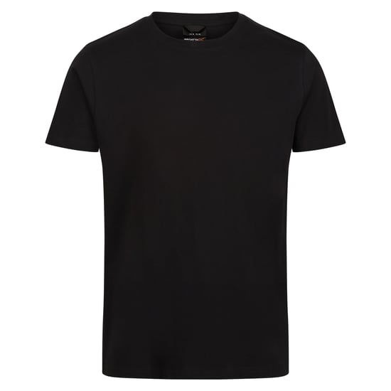 Regatta Mens Pro Cotton Soft Touch T-Shirt (Black)