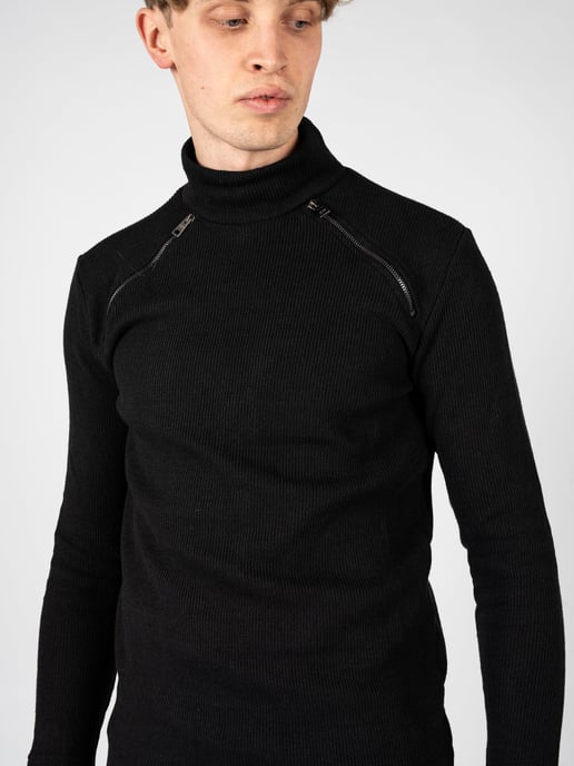 Jersey La Haine Inside Us LM060 Hombre Negro - Image 5