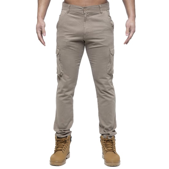 Enzo | Pantalones Cargo Hombre - Beige - Image 2