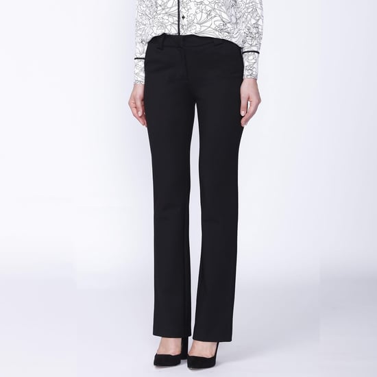 Straight pants in thick jersey - Image 3