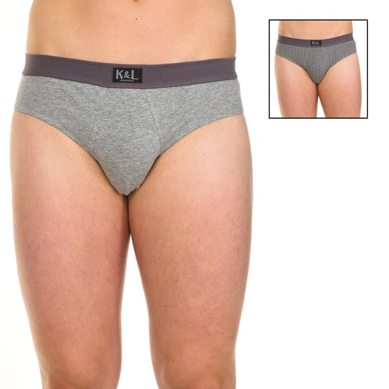 Pack-2 Basic Slips breathable fabric KL2008 man