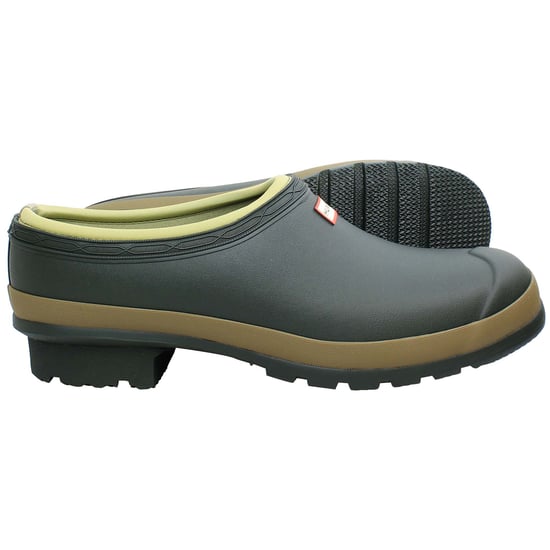 Hunter Gardener Mens Green Clogs - Image 3