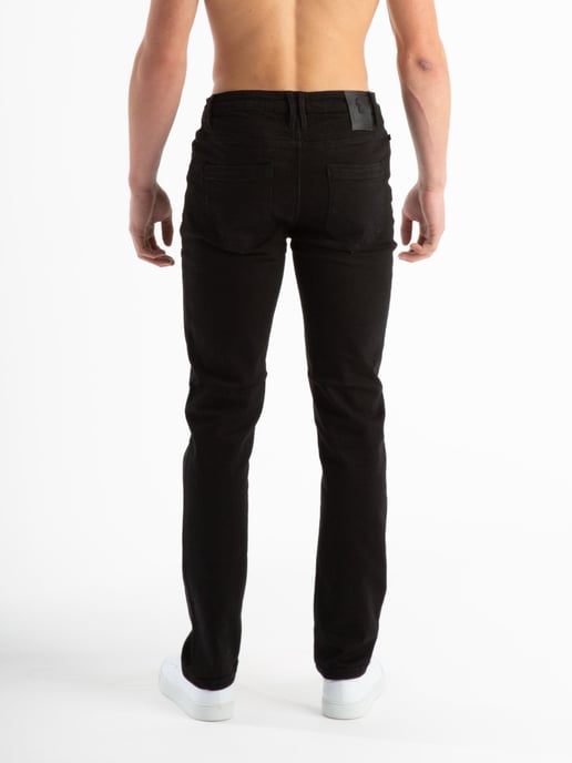 Luke 1977 Men's Freddys Straight Leg Black Jeans