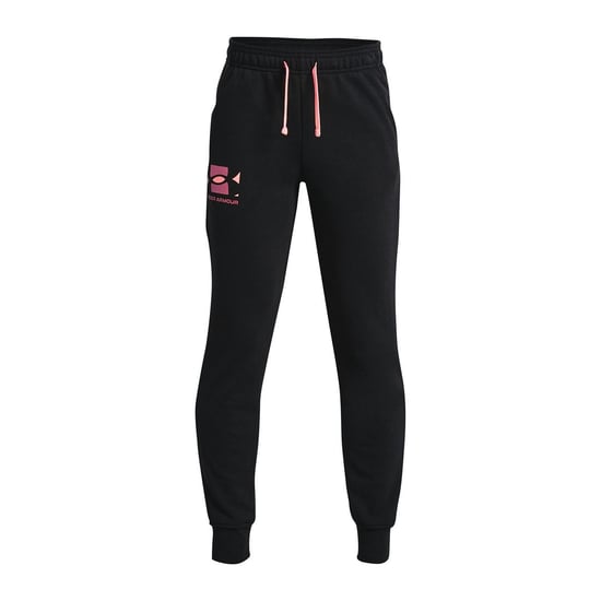 Under Armour Rival Terry Kids Black Track Pants