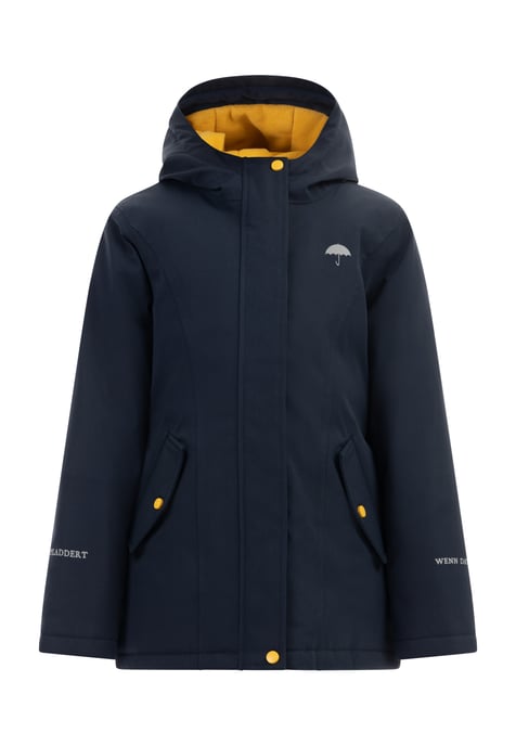Schmuddelwedda Winter jacket Girls marine - Image 1