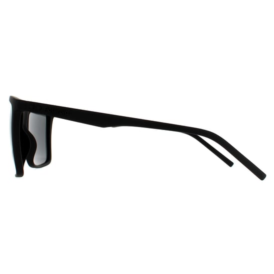 Gafas de sol polarizadas Polaroid Rectangulares para hombre en negro y gris - Image 3