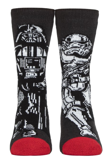 Calcetines para niños Star Wars | Calcetines de invierno para niños - Darth y Stormtrooper - Image 1