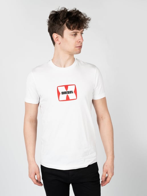 Camiseta manga corta estampada A03848-80GRAI hombre - Image 3