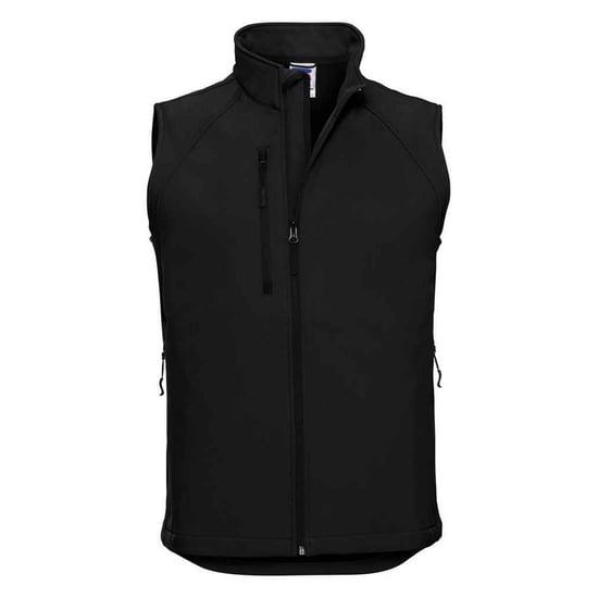 Russell Mens Softshell Gilet (Black) - Image 1