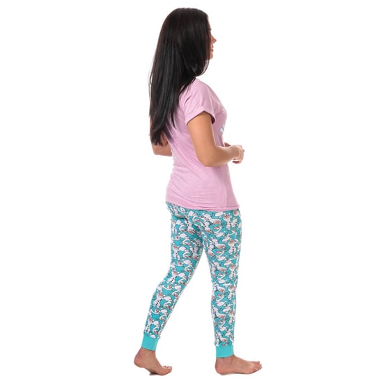 Women's Disney Frozen Pyjamas Purple 8-10in Purple