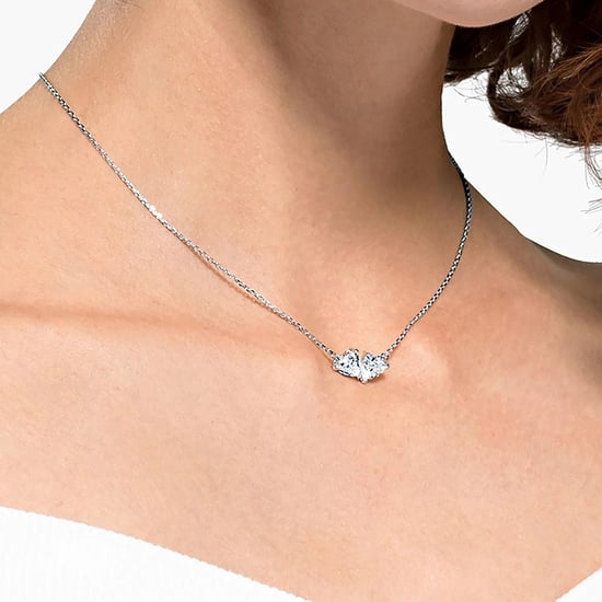 Swarovski 'Attract Soul' Women's Base Metal Necklace - Silver 5517117 - Image 5