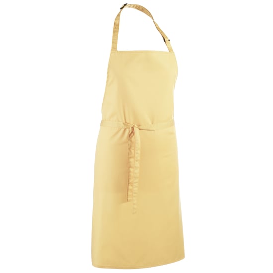 Premier Colours Bib Apron (Pack of 2) (Lemon)