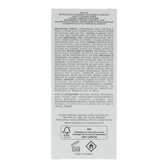 Maison Margiela Replica Autumn Vibes Eau De Toilette 100ml - Image 4