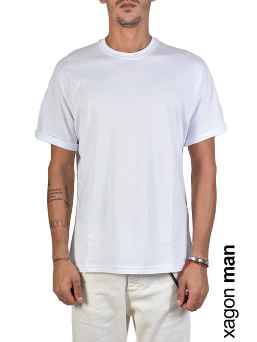 Xagon Man T-Shirt Men's White