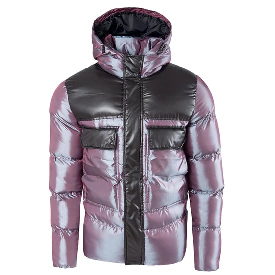 Soul Star Mens Padded Quilted Puffer Hooded Jacket