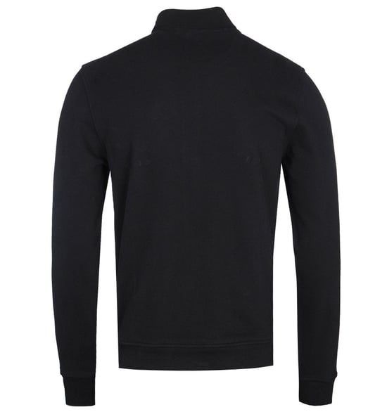 Belstaff Patch Logo Full Zip Sweatshirt - Black - Image 2