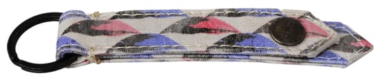 Llavero de Textil con Logo White Ring de Costume National - Image 1