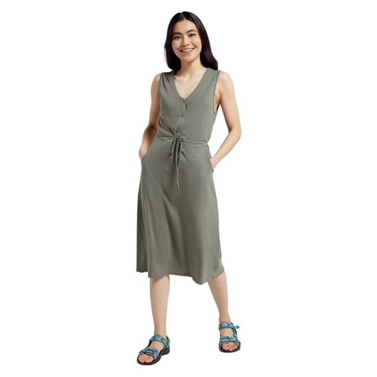 Mountain Warehouse Womens/Ladies Bahamas Sleeveless Dress (Khaki) - Image 5