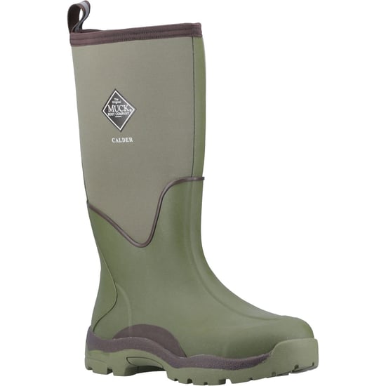 Muck Boots Calder Rubber Olive Wellington Boots - Image 1