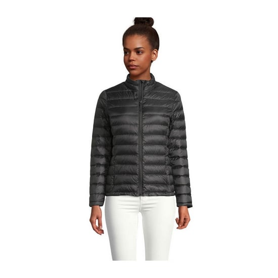 SOLS Womens/Ladies Wilson Waterproof Jacket (Black) - Image 3