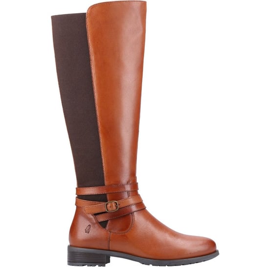 Hush Puppies Womens/Ladies Vanessa Leather Calf Boots (Tan)