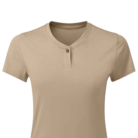 Premier Womens/Ladies Comis Sustainable T-Shirt (Khaki) - Image 2