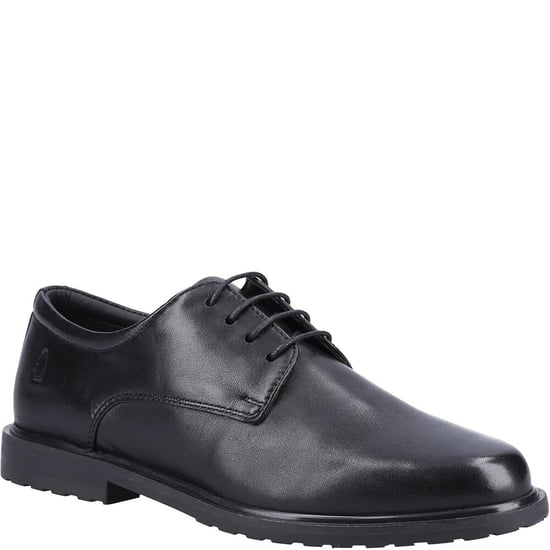 Hush Puppies Womens/Ladies Verity Plain Leather Oxfords (Black) - Image 1