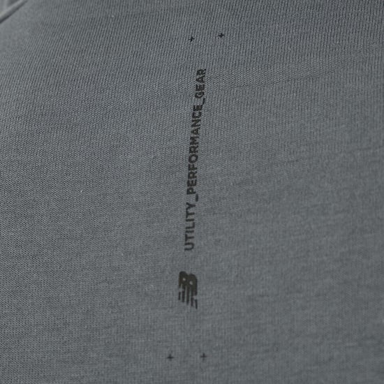 Men's New Balance R.W.Tech Fleece Full Zip Hoody in Grey