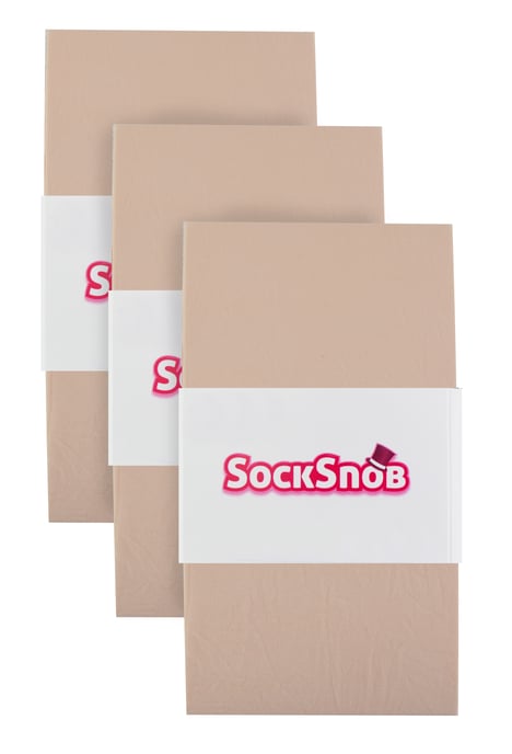 Sock Snob - 3 Pack Mallas de Ballet para Niñas de 70 Denier | Mallas de Danza con Pies Suaves y Confortables para Niños en Rosa y Blanco - Rosa - Image 2