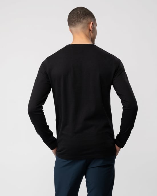 BOSS Orange Tacks Mens Long Sleeve T-Shirt - Image 4
