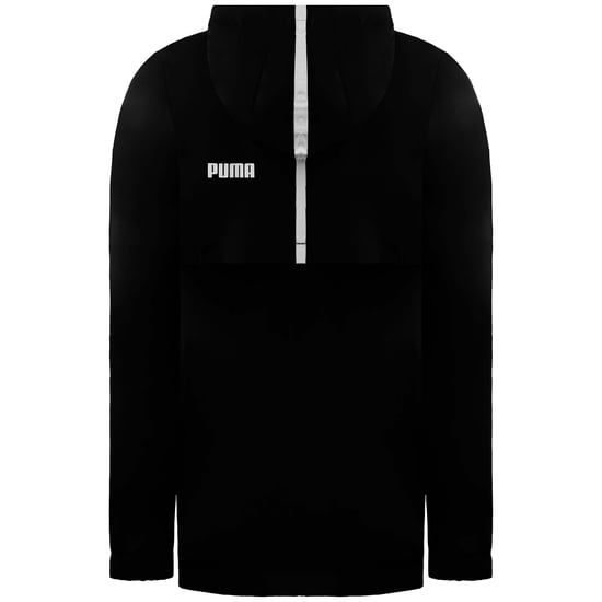 Puma Solid Mens Black Windbreaker Jacket - Image 2