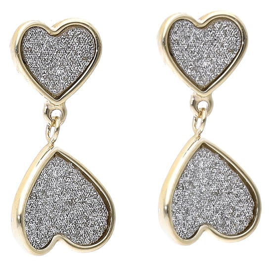 Fossil Jewellery 'Sutton' Women's Stainless Steel Stud Earrings - Gold JF03939710 - Image 3