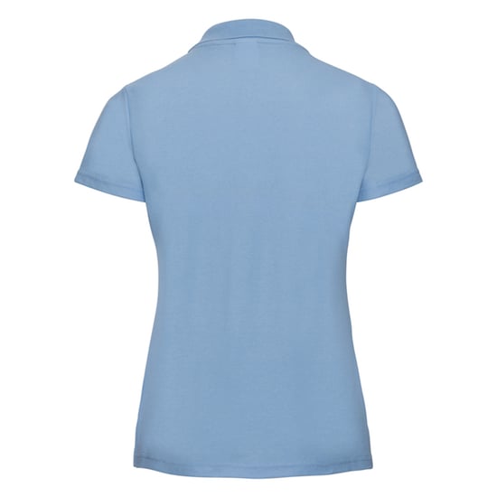 Russell Womens/Ladies Classic Polycotton Polo Shirt (Sky) - Image 2