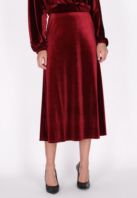 Dreimaster Skirt women dark red - Image 3