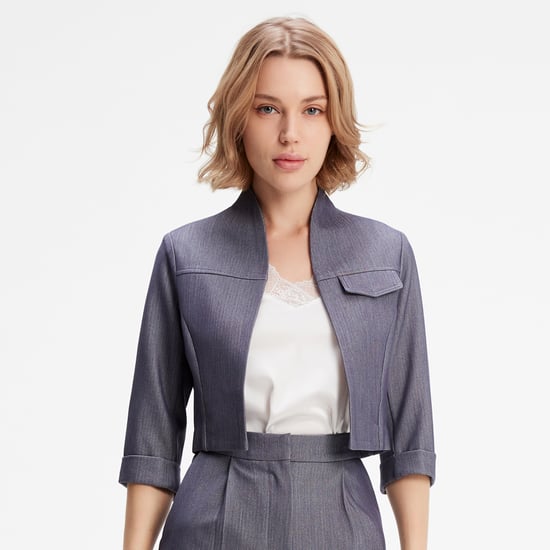 Minimalist crop jacket - Image 3