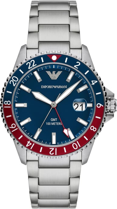 Emporio Armani Sea Explorer Men's Silver Watch AR11590 - Image 1