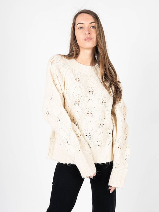 Silvian Heach Suéter Oversize de mujer beige - Image 3