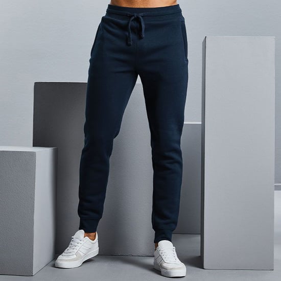 Russell Mens Authentic Jogging Bottoms (French Navy) - Image 2