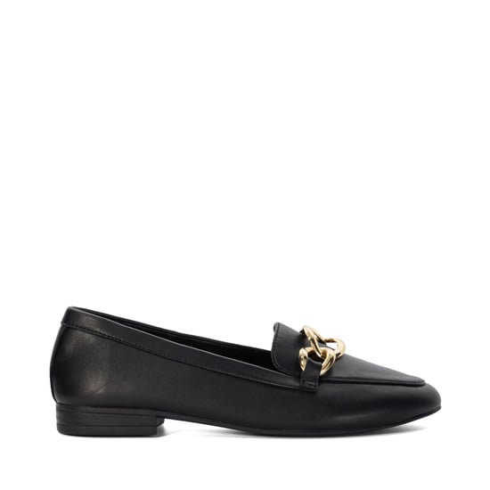 Dune Ladies Gloria - Leather Chain Link Loafers